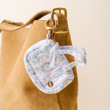 The Darling Effect Itty Bitty Duffle Bag Charm - Petal Parade Blue