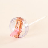The Darling Effect 40oz Tumbler Flip Straw Lid - Pink
