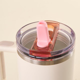 The Darling Effect 40oz Tumbler Flip Straw Lid - Pink
