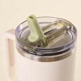 The Darling Effect 40oz Tumbler Flip Straw Lid - Green