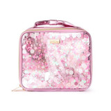 Packed Party Confetti & Bows Lunch Box open view