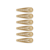 Teleties Snap Clips 6-Pack in Gold