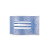 Teleties Medium Flat Rectangle Hair Clip in Blue Lagoon