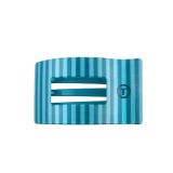 Teleties Medium Flat Rectangle Hair Clip in Splash Zone