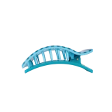 Teleties Medium Flat Rectangle Hair Clip in Splash Zone