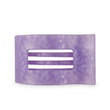 Teleties Large Flat Rectangle Hair Clip in Lavender Mist