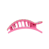 Teleties Large Flat Rectangle Hair Clip in Summer Crush