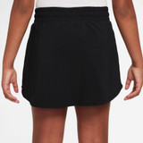 Nike Girls' DRI-FIT High Rise Shorts in Black back view