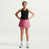 Nike Girls' DRI-FIT High Rise Shorts in Peony detail