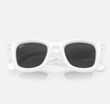 Ray-Ban Wayfarer Puffer Sunglasses in White