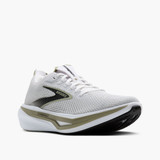 The Brooks Men's Hyperion 3 Running Shoes in White and Black