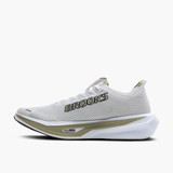 The Brooks Men's Hyperion 3 Running Shoes in White and Black