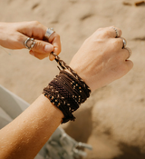 Gypsea Bands Mocha Hair Tie Bracelets