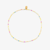 Pura Vida Stretch Bead Anklet in Bloom