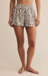 Z Supply Women's Luxe Leopard Shorts