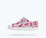 Native Big Kids' Jefferson Print Shoes in Barely Pink/Shell White/Cherries