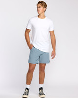 Billabong Men's Crossfire Submersible 17" Hybrid Shorts in Slate Blue