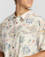 Billabong Men's Sundays Button Shirt in Sand