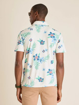 Chubbies Men's Ultra Fine Knit Range Polo in Off White