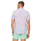 Chubbies Men's Resort Weave Friday Shirt in The Miami Mosaic