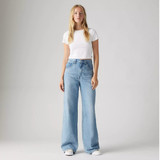Levi's Women's Cinch Baggy Jeans in Invested Indigo