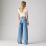 Levi's Women's Cinch Baggy Jeans in Invested Indigo back view