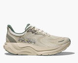 Hoka Men's Arahi 8 Running Shoes Truffle Salt Oyster Mushroom quarter view