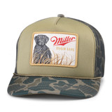 American Needle Miller High Life Mallard Foamy Trucker Hat with mesh back panel