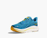The Hoka Big Kids' Clifton 10 Running Shoes in Alpine Blue