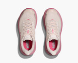 Hoka Big Kids' Clifton 10 Running Shoes Rose Cream lateral view