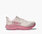 The Hoka Big Kids' Clifton 10 Running Shoes in Rose Cream