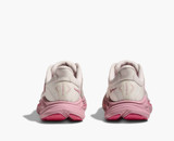 Hoka Big Kids' Clifton 10 Running Shoes Rose Cream heel detail