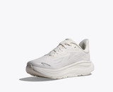 Hoka Big Kids' Clifton 10 Running Shoes White heel detail