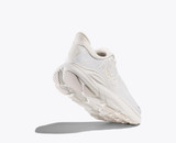 Hoka Big Kids' Clifton 10 Running Shoes White toe box detail