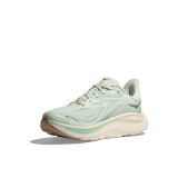 The Hoka Big Kids' Clifton 10 Running Shoes in Sea Glass and Truffle Salt