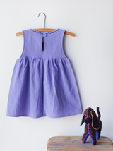 Jitana Toddlers' Jardinita Dress in Lilac