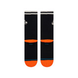 The Medium cushioning for balanced comfort in Black and Orange