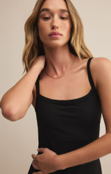 Z Supply Women's Arena Rib Dress front view
