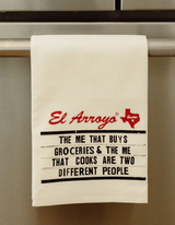 El Arroyo Tea Towel Two Different People