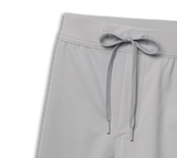 Ten Thousand Men's Lightweight Interval Performance Pants in Light Grey drawstring detail