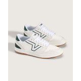 Vans Lowland 2.0 Shoes Vintage White and Emerald side view