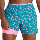 Chubbies Men's Ultimate Training Hidden Liner Shorts in Twist and Squiggle