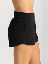 Free Fly Women's Bamboo-Lined 3" Active Breeze Shorts in Black