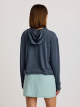 Free Fly Women's Elevate Lightweight Hoodie in Storm Cloud