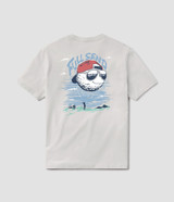 Southern Shirt Men's Full Send Pocket Tee in Oyster detail view