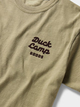 Duck Camp Men's DC Shop Tee in Vintage Khaki