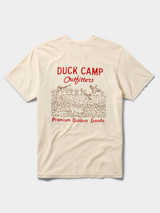 Duck Camp Men's Quail Field Tee in Ivory