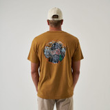 Burlebo Men's Duck Dog Tee in Light Brown