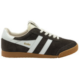 Gola Women's Elan Sneakers Mocha and White full view