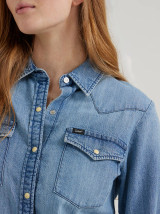 Lee Women's Western Shirt Lee Women's Western Shirt sleeve detail